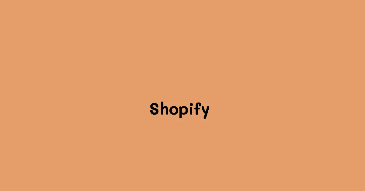 Shopify 